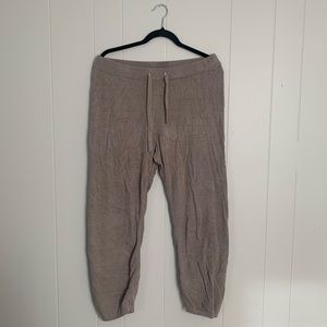 Grey Barefoot Dreams Sweat Pants/Joggers